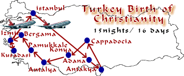 Biblical Tours, Turkey Biblical Tours, Religious Tour Organization, Biblical Tours - Religious Tours Organization