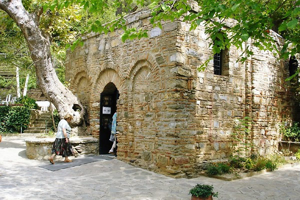 Ephesus Virgin Mary, St. John Basilica in Ephesus Selcuk Kusadasi, Ephesus